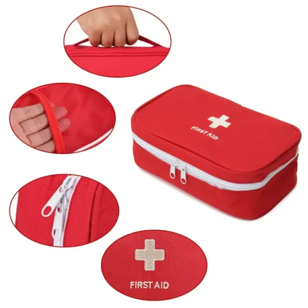 Medical First Aid Kit Pouch – Durable & Lightweight First Aid Bag | LuluPakistan