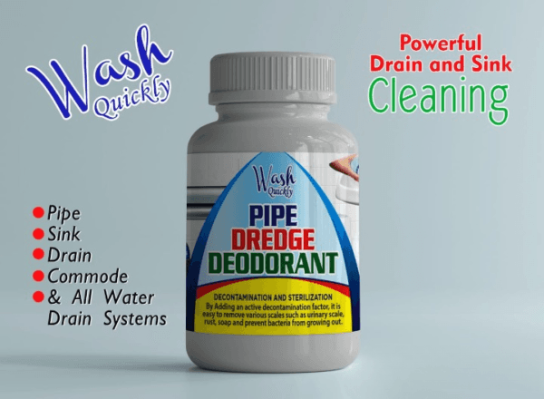 Quick Wash Sink and Drain Cleaner,,Pipe Dredge Deodorant